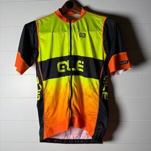 Ale Cycling Short Sleeve Jersey REV 1 Size XXL Yellow Orange Black